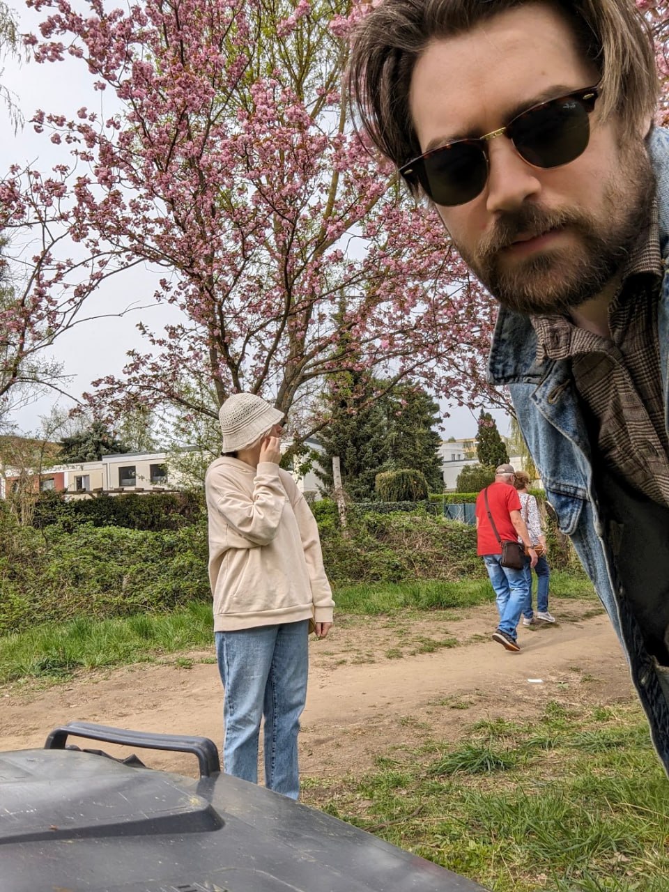 David Hartery in Berlin during spring